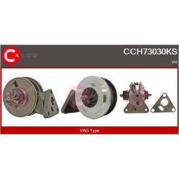 Conjunto piezas turbocompresor - CASCO CCH73030KS