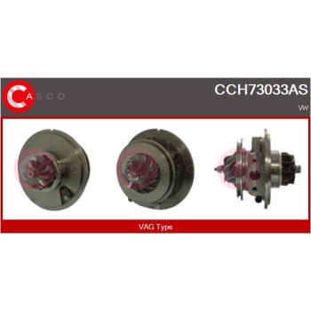 Conjunto piezas turbocompresor - CASCO CCH73033AS