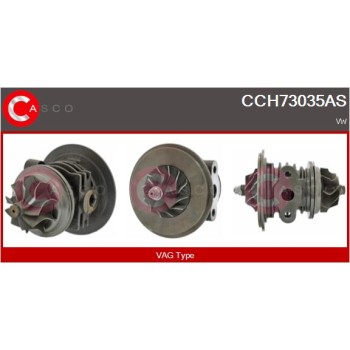 Conjunto piezas turbocompresor - CASCO CCH73035AS