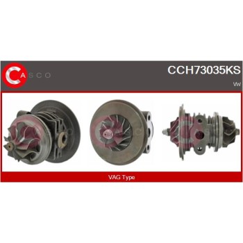 Conjunto piezas turbocompresor - CASCO CCH73035KS