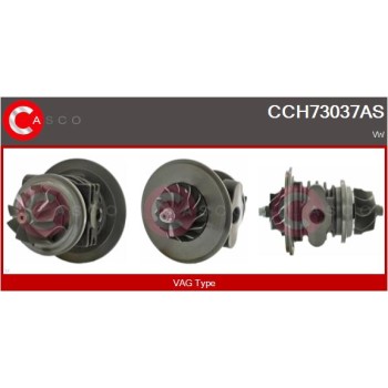 Conjunto piezas turbocompresor - CASCO CCH73037AS