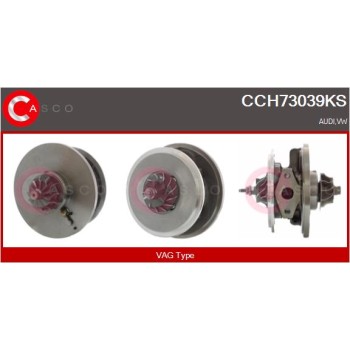 Conjunto piezas turbocompresor - CASCO CCH73039KS