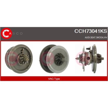 Conjunto piezas turbocompresor - CASCO CCH73041KS