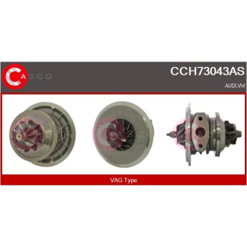 Conjunto piezas turbocompresor - CASCO CCH73043AS