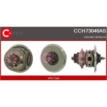 Conjunto piezas turbocompresor - CASCO CCH73046AS
