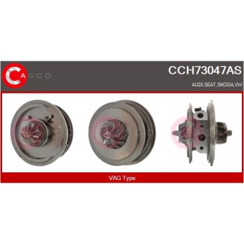 Conjunto piezas turbocompresor - CASCO CCH73047AS
