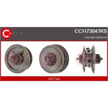 Conjunto piezas turbocompresor - CASCO CCH73047KS