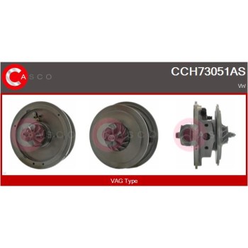 Conjunto piezas turbocompresor - CASCO CCH73051AS