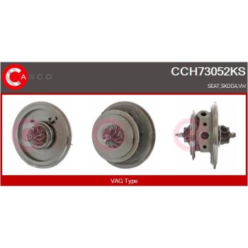 Conjunto piezas turbocompresor - CASCO CCH73052KS