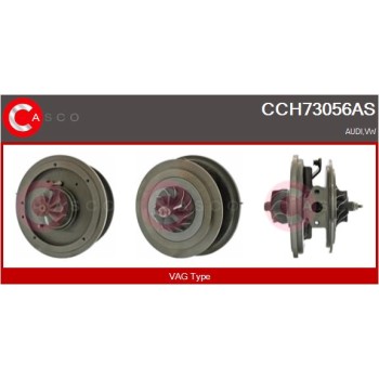 Conjunto piezas turbocompresor - CASCO CCH73056AS