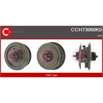 Conjunto piezas turbocompresor - CASCO CCH73060KS