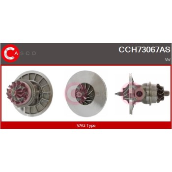 Conjunto piezas turbocompresor - CASCO CCH73067AS