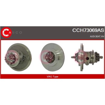 Conjunto piezas turbocompresor - CASCO CCH73069AS
