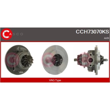 Conjunto piezas turbocompresor - CASCO CCH73070KS