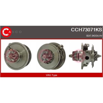 Conjunto piezas turbocompresor - CASCO CCH73071KS