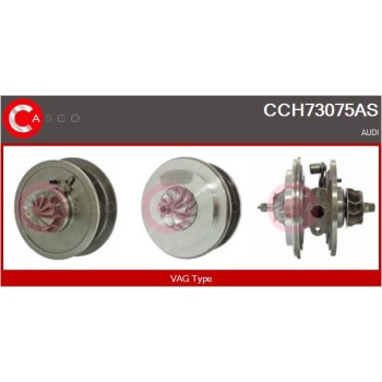 Conjunto piezas turbocompresor - CASCO CCH73075AS
