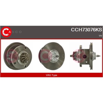 Conjunto piezas turbocompresor - CASCO CCH73076KS