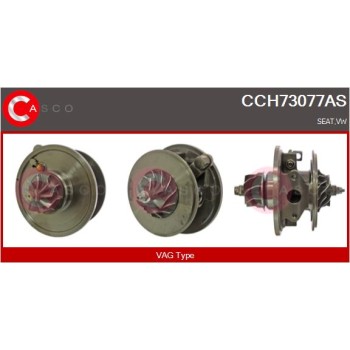 Conjunto piezas turbocompresor - CASCO CCH73077AS