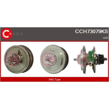 Conjunto piezas turbocompresor - CASCO CCH73079KS
