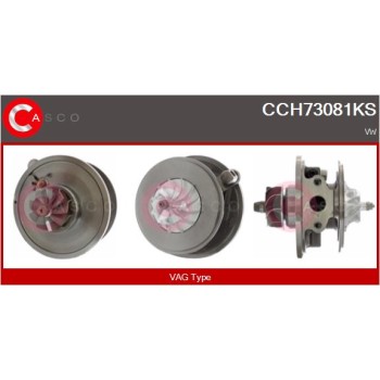 Conjunto piezas turbocompresor - CASCO CCH73081KS