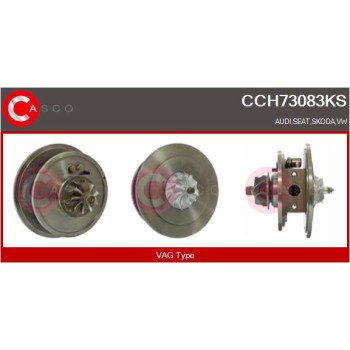 Conjunto piezas turbocompresor - CASCO CCH73083KS