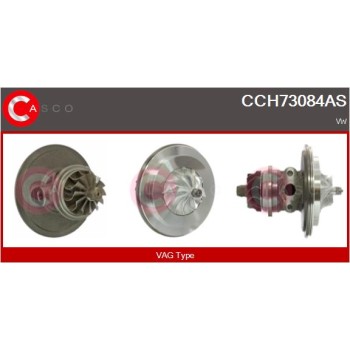 Conjunto piezas turbocompresor - CASCO CCH73084AS