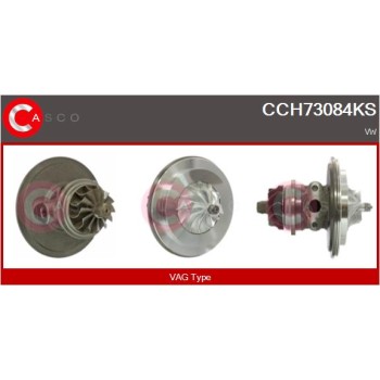 Conjunto piezas turbocompresor - CASCO CCH73084KS