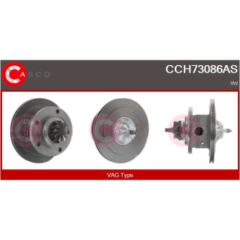 Conjunto piezas turbocompresor - CASCO CCH73086AS