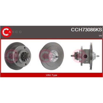 Conjunto piezas turbocompresor - CASCO CCH73086KS
