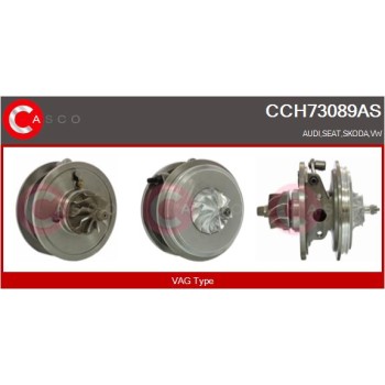 Conjunto piezas turbocompresor - CASCO CCH73089AS