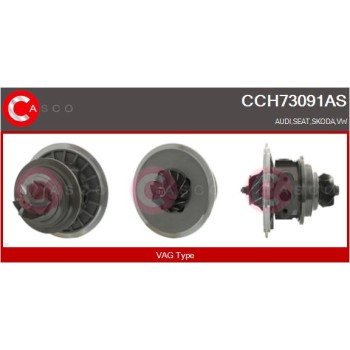 Conjunto piezas turbocompresor - CASCO CCH73091AS