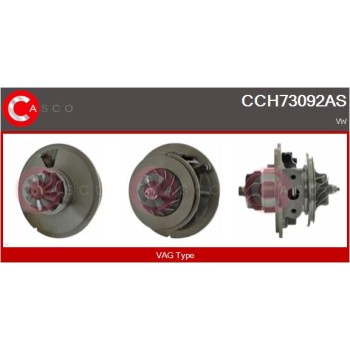 Conjunto piezas turbocompresor - CASCO CCH73092AS