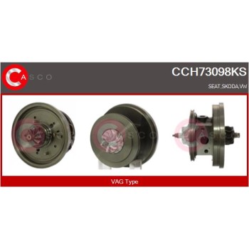 Conjunto piezas turbocompresor - CASCO CCH73098KS