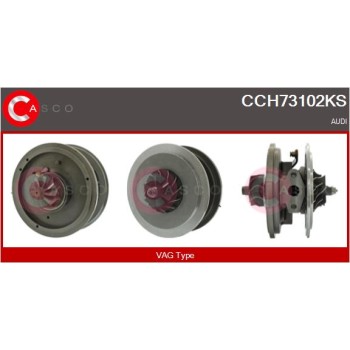 Conjunto piezas turbocompresor - CASCO CCH73102KS