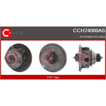 Conjunto piezas turbocompresor - CASCO CCH74000AS