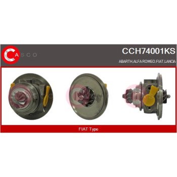 Conjunto piezas turbocompresor - CASCO CCH74001KS