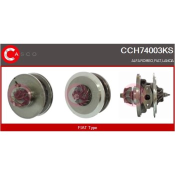 Conjunto piezas turbocompresor - CASCO CCH74003KS