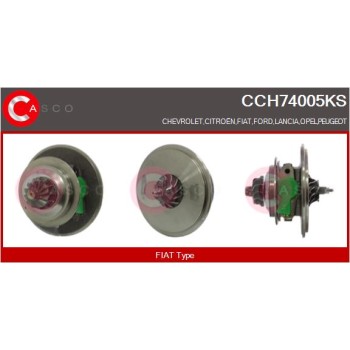 Conjunto piezas turbocompresor - CASCO CCH74005KS