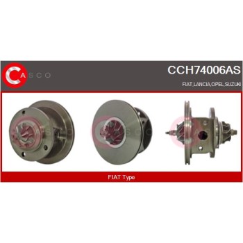 Conjunto piezas turbocompresor - CASCO CCH74006AS