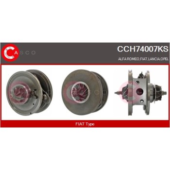 Conjunto piezas turbocompresor - CASCO CCH74007KS