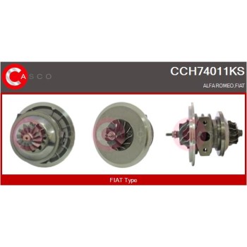 Conjunto piezas turbocompresor - CASCO CCH74011KS