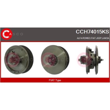 Conjunto piezas turbocompresor - CASCO CCH74015KS