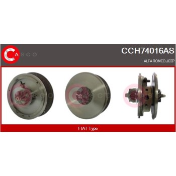 Conjunto piezas turbocompresor - CASCO CCH74016AS