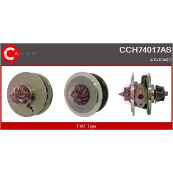 Conjunto piezas turbocompresor - CASCO CCH74017AS