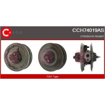Conjunto piezas turbocompresor - CASCO CCH74019AS
