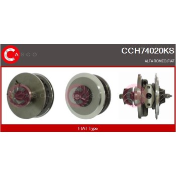 Conjunto piezas turbocompresor - CASCO CCH74020KS