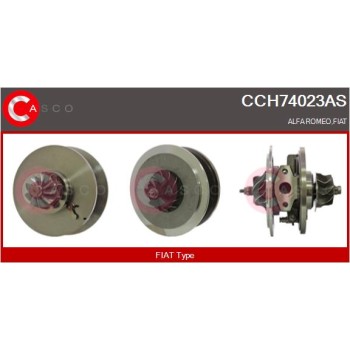 Conjunto piezas turbocompresor - CASCO CCH74023AS