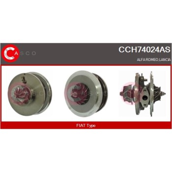 Conjunto piezas turbocompresor - CASCO CCH74024AS