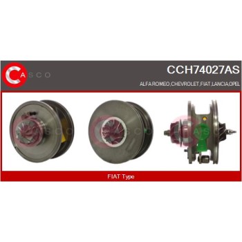 Conjunto piezas turbocompresor - CASCO CCH74027AS