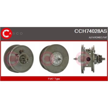 Conjunto piezas turbocompresor - CASCO CCH74028AS